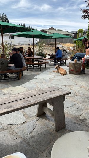   at Curbside Coffee & Bagels in Wanaka