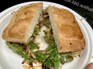 Ali burger  at 1837 Vegan in Sacramento