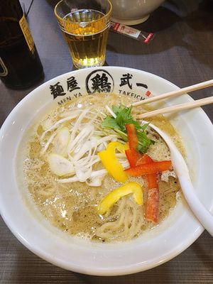 Vegetable ramen 🍜 at Menya Takeichi in Tokyo