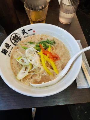 Vegan Ramen at Menya Takeichi in Tokyo
