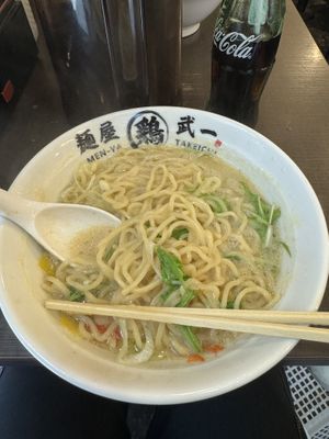   at Menya Takeichi in Tokyo