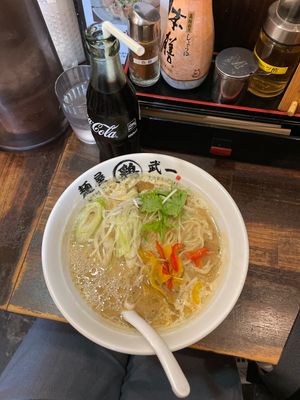   at Menya Takeichi in Tokyo