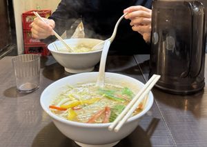   at Menya Takeichi in Tokyo