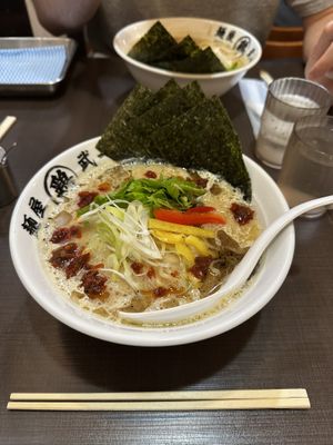 Vegan ramen   at Menya Takeichi in Tokyo