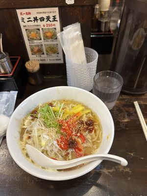 Vegan ramen   at Menya Takeichi in Tokyo
