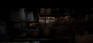 Kitchen  at Menya Takeichi in Tokyo