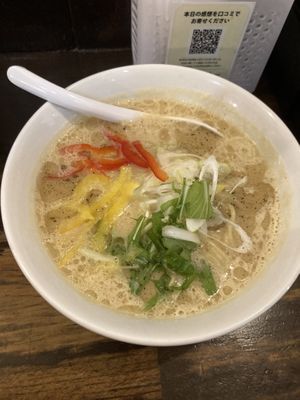   at Menya Takeichi in Tokyo