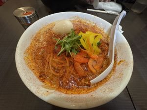   at Menya Takeichi in Tokyo