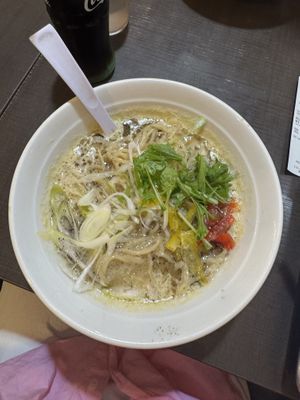   at Menya Takeichi in Tokyo