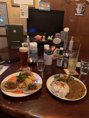   at Cafe La Siesta 8bit Edition in Kyoto