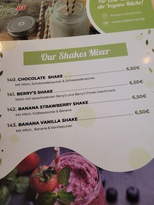 Shakes   at Vegan_Us in Worms