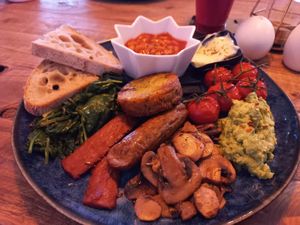 Full Vegan English #Veganuary at Njord Cafe Bar in Ramsgate