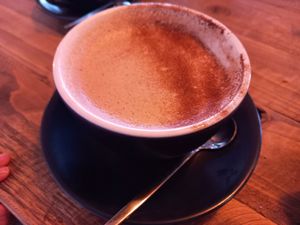 Soya Chai Latte #Veganuary at Njord Cafe Bar in Ramsgate