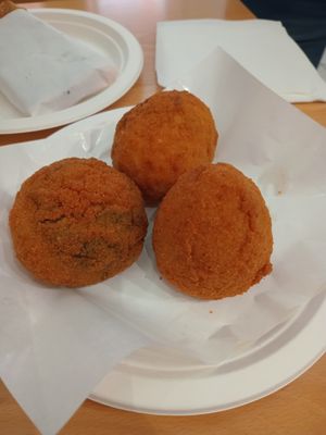 Arancini at Siciliamo in Cagliari