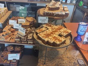 Lots of vegan cake options at Bakehouse in Bristol