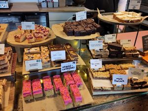 Loads of vegan cakes!!! at Bakehouse in Bristol