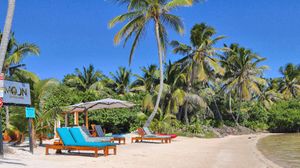 Beach at Moon Bar At Mangata Villas (Adults Only) in San Pedro