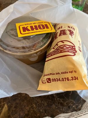 Grabbed it   at Bánh mì chay KHÔI - Maybe closed in Ho Chi Minh City