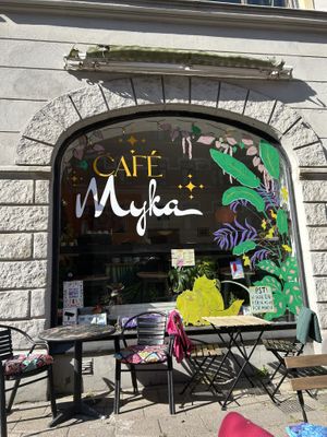   at Café Myka in Malmo