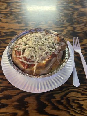 Vegan calzone   at Jerry's Pizza & Pub in Bakersfield