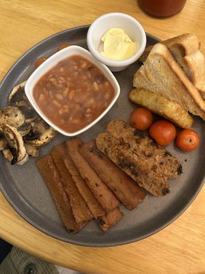 Vegan breakfast  at Kibble Bakery - Hebden Bridge in Hebden Bridge