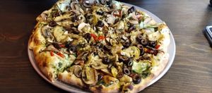  at Flying Dog Wood Fired Pizza & Vinyl in Willits