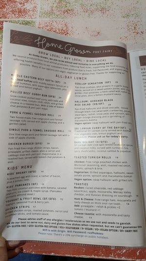  at Home Grown Port Fairy in Port Fairy