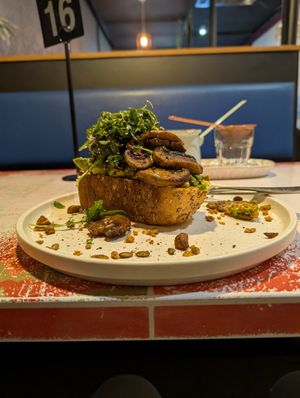 Avocado smash (hopefully it stays on the menu!) at Home Grown Port Fairy in Port Fairy