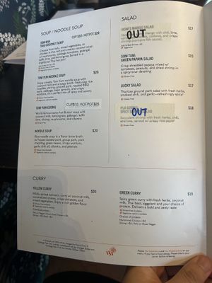 Menu 2/4  at Dear Mom Cafe in Bend