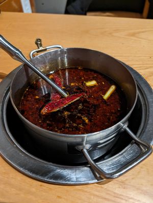 Spicy at Mumu Hot Pot in Foster City