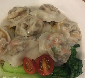Handmade wanton at Real Food - Novena Square in Central Singapore