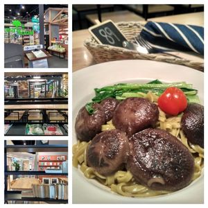 Mushroom Dry Noodles @ S$8.5 at Real Food - Novena Square in Central Singapore