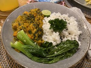 Vegetable Curryy  at Muzz Kitchen in Pecatu