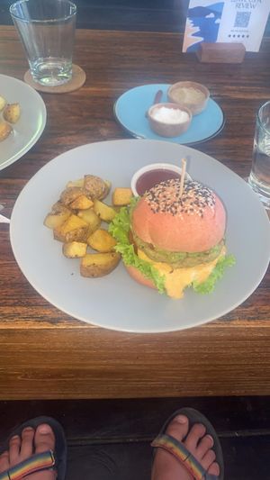 Morning Burger   at Muzz Kitchen in Pecatu