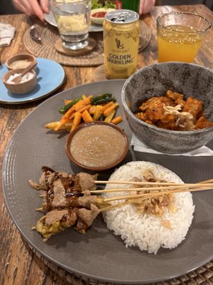 Nasi campur was great!  at Muzz Kitchen in Pecatu