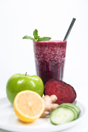 Green Juices at Ocean Cafe in San Diego