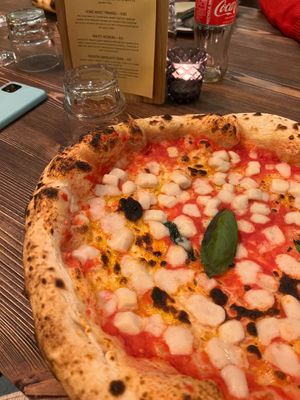 Vegan margherita at Leopard Pie in Worsley