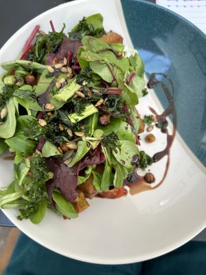 Chickpea fries stack 10/10  at Patch in Colchester