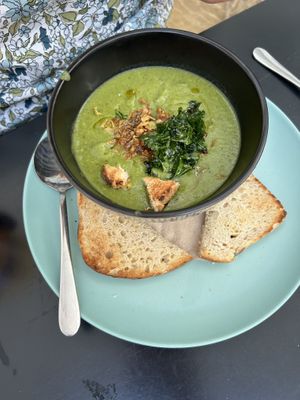 Seasonal soup (slightly eaten already! 😂) 10/10  at Patch in Colchester