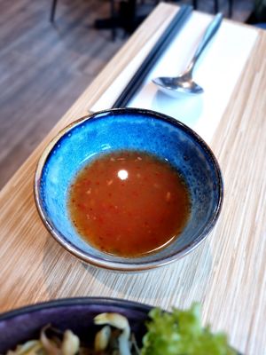 Sauce on the side at Bowls Asian Cuisine (Bowls Kortrijk) in Kortrijk