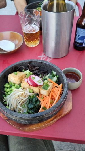 Vegan tofu bibimbap at Bowls Asian Cuisine (Bowls Kortrijk) in Kortrijk