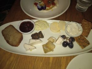 Cheese plate. Insanely good!!!   at Meshek Barzilay in Tel Aviv