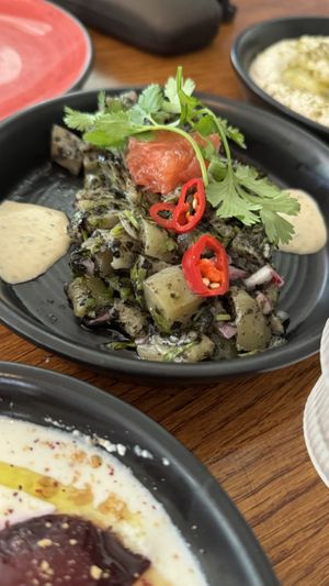 מסבחה לימה  at Meshek Barzilay in Tel Aviv