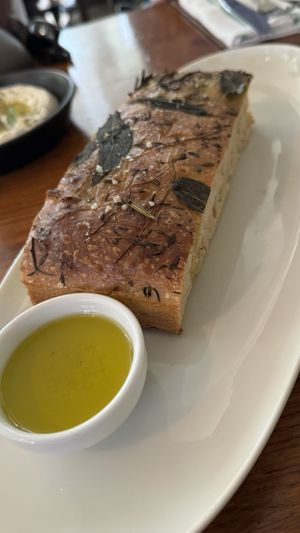 פוקצ׳ה מחמצת  at Meshek Barzilay in Tel Aviv