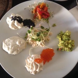 New Vegan Cheese Plate 'Tivonina' at Meshek Barzilay in Tel Aviv