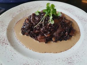 Mushrooms at Meshek Barzilay in Tel Aviv