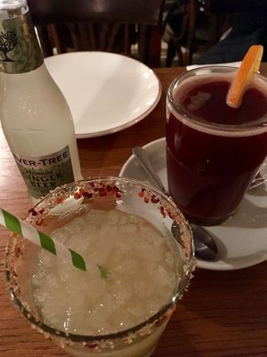 cocktails  at Meshek Barzilay in Tel Aviv