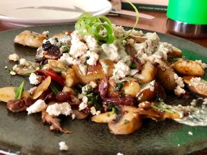 Great gnocchi  at Meshek Barzilay in Tel Aviv