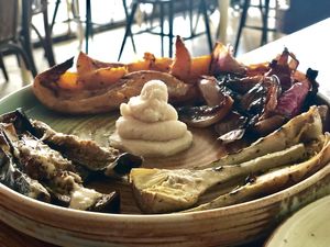 Vegetables  at Meshek Barzilay in Tel Aviv