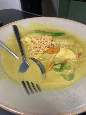 Yellow curry  at UR Pho in Cronulla